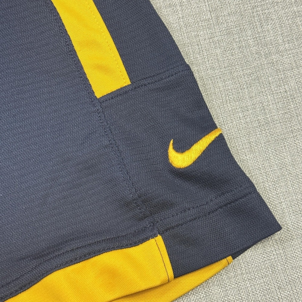 Nike West Virginia Basketball Shorts Mens 2XL Blue Athletic Drawstring Dri-FIT - Picture 7 of 11